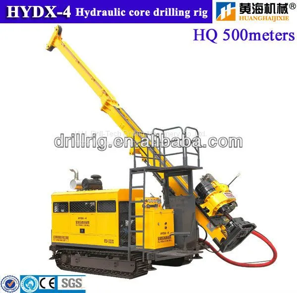 Full Hydraulic Core Drilling Rig HYDX-4geological Exploration Wireline Drill Machine Equipment With 1000m Depth Capacity photo-3