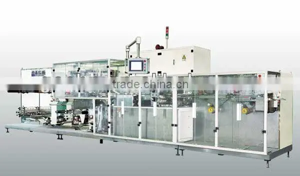 Automatic Wet Tissues Processing and Prodution Machine