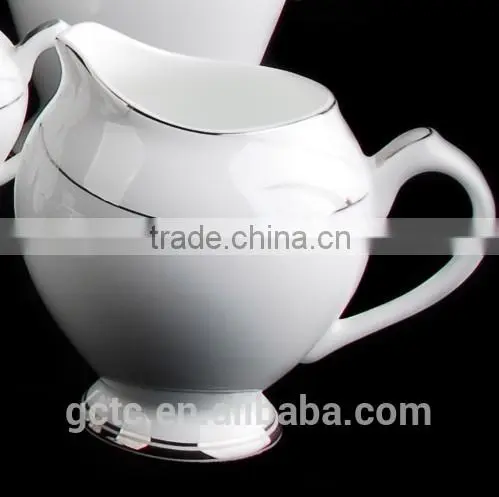 15pcs Bone China Tea Set With Streamline photo-4
