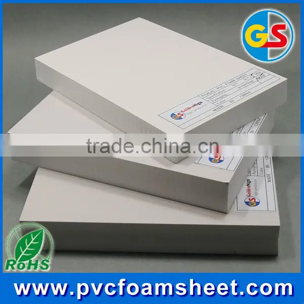 White High Density Soundproof Pvc Foam Board 15mm photo-1