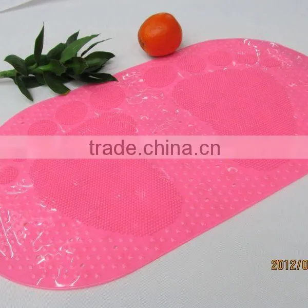 Foot Shape Bath Mat Plastic Spike Mat photo-5