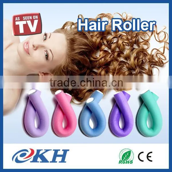 Fashion Flexible Rubber Foam Hair Roller