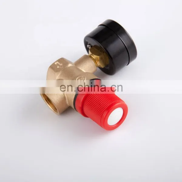 Brass Angle Type Automatic Pressure Safety Valve for Hot Water Heater photo-4