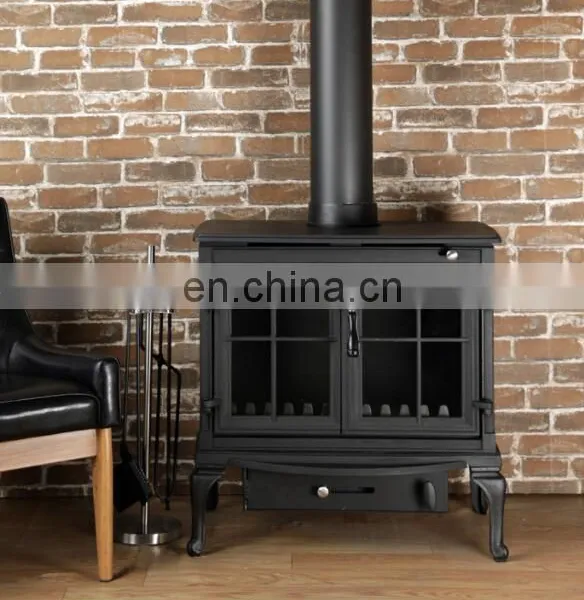 Stone Cheap TV Stand Home Smart Living Room Pellet Cast Iron Fireplaces photo-2