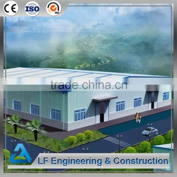 Prefabricated Steel Structure Large Span Building for Factory Workshop photo-3