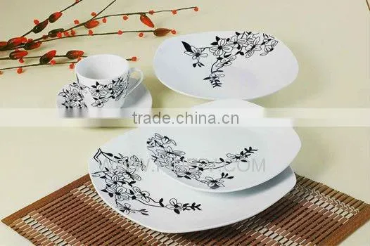 Dinnerware With Wintersweet Printing