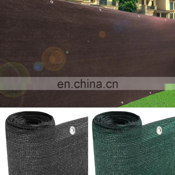 Customize HDPE Sunshade Net Sunblock Shade Cloth Garden Balcony Privacy Fence Nets photo-5