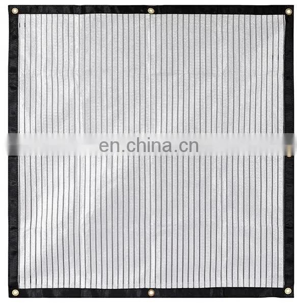 Carport Aluminum Shade Covers Car Sun Protection Silver Foil Shade Net Shading Net for Greenhouse Shade Sails photo-3