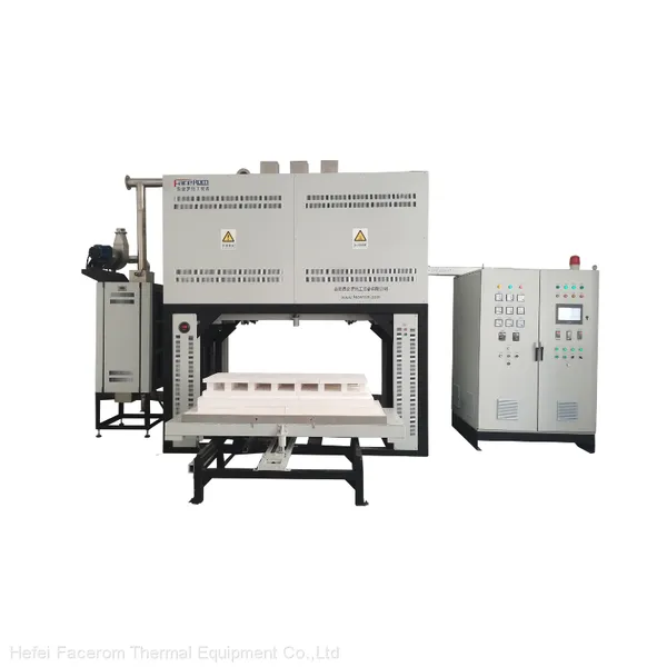 Facerom 1700℃ Bell Type Bottom Lifting Sintering Furnace photo-3
