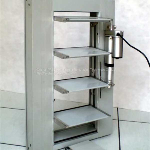 Electric Aluminum Alloy Flat Shutter Motor Control
