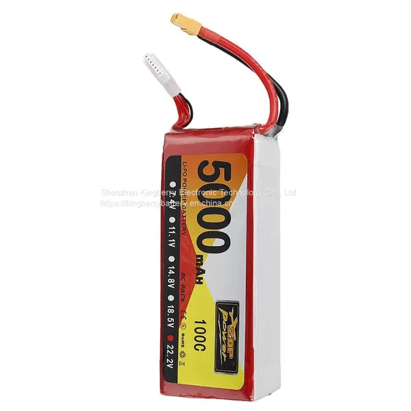 High C-Rate Lithium-Polymer Batteries for RC Flying Models 5000mAh 100C photo-3