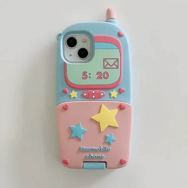 The Three-dimensional PHS Flip Mirror Holder Protects the Shockproof Mobile Accessory Phone 12 13 14 15 Pro Max photo-5