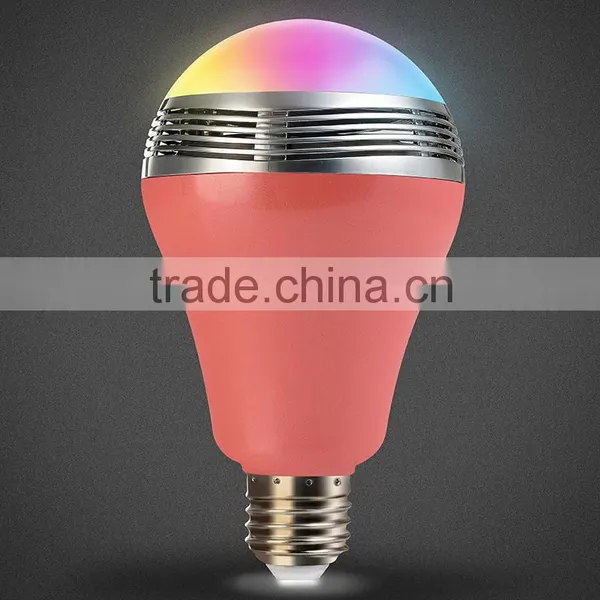2016 Hot Sell Colorful Bulb APP Control Bluetooth Speaker With LED Lighting Light Quality Choice photo-5