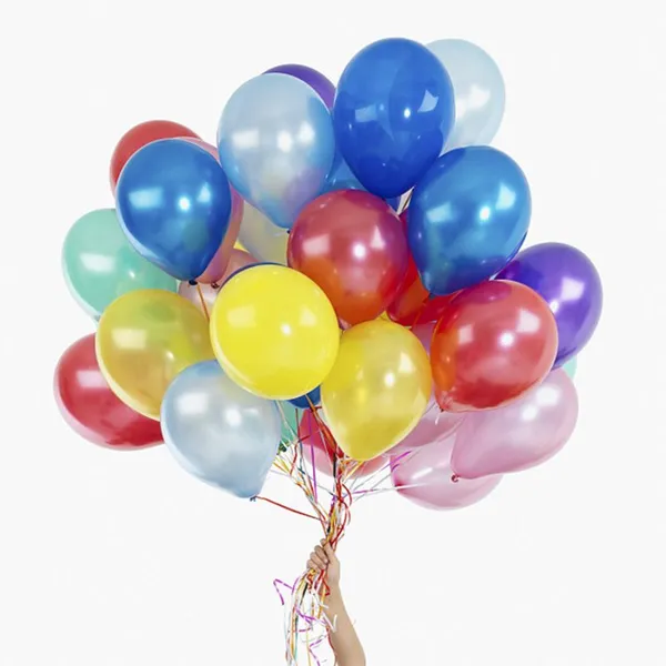 Factory Assorted Colors Multicolored Party Wedding Manufacturers Pearl Helium Latex 12 Inch Balloons photo-4