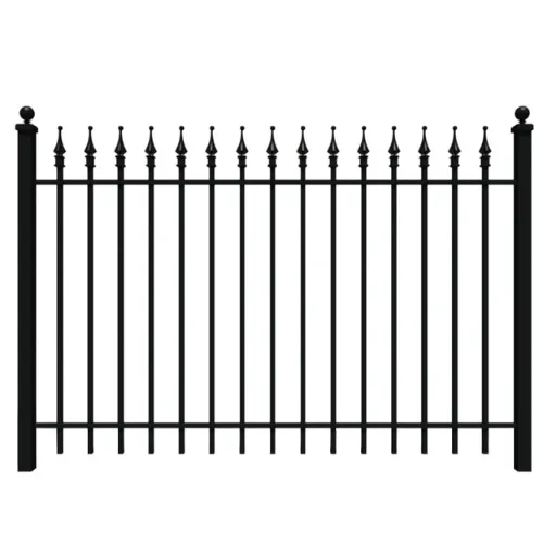 Stainless Steel Wrought Iron Metal Fence Parts for Balcony, Garden, and Farm Security Protection