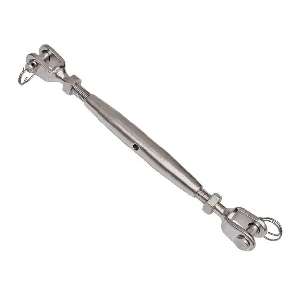 Rigging Parts Stainless Steel Turnbuckle Jaw and Jaw Closed Body Wire Rope Turnbuckle