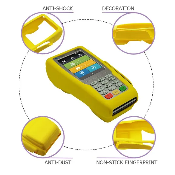 POS Machine Cover Silicone Protective Case For Verifone VX675 photo-2