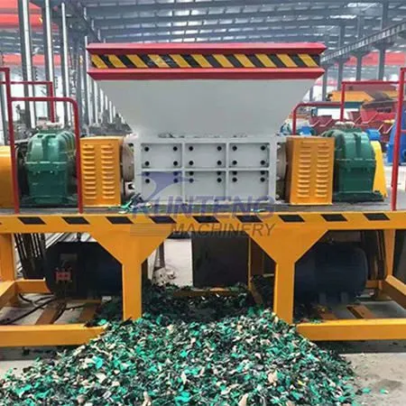 Waste Paper Scrap Metal Plastic Shredder Machine Waste Sorting Plant photo-3