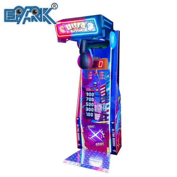 Commercial Boxing Skill Game Thunderbolt Boxing Punch Score Challenge for Arcade Operators Distributors and Entertainment Projects