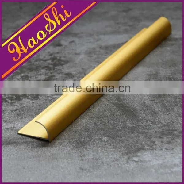 Building Material Round Open Bathroom Aluminum Tile Trim photo-2