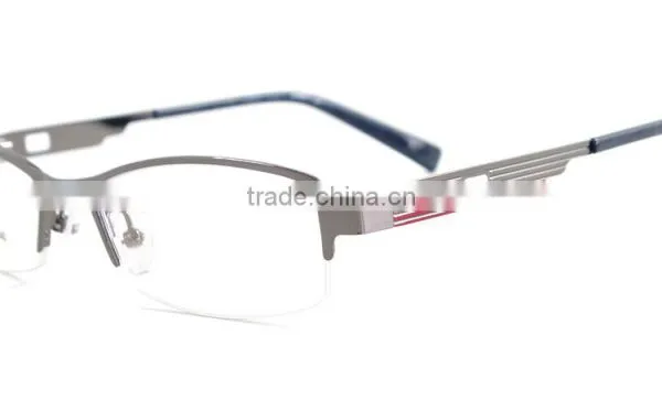 New Model Men Eyewear Metal Half Frame Glasses Frame photo-6