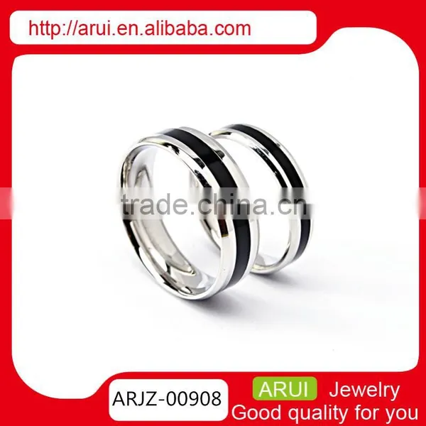 New Design Couple Rings 316l Stainless Steel Jewelry Wedding Rings