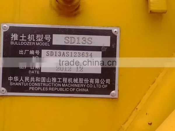 Used Mini Bulldozer Shantui SD13S in Shanghai With Reasonable Price and Good Working Condition photo-4