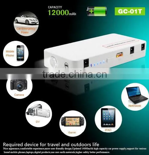 2015 AGA Real Capacity 12000mAh Rechargbale Car Jump Starter & Battery Booster & Power Bank photo-4
