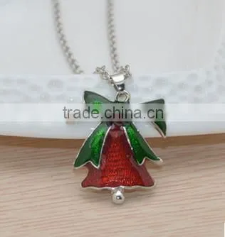 Fashion Necklace for Women 2016 New Cute Christmas Tree Pendant Necklace Jewelry photo-2