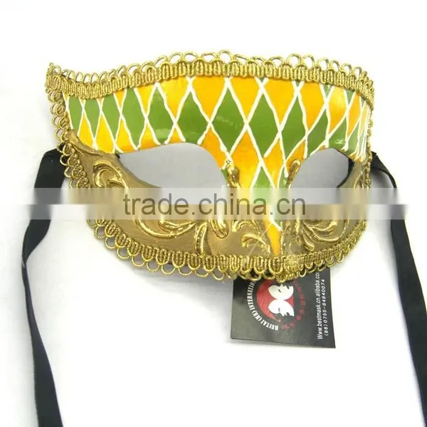 Custume Carnival Accessories HT-HF021 Plastic Half Face Party Eye Mask and Sex Eye Mask photo-3