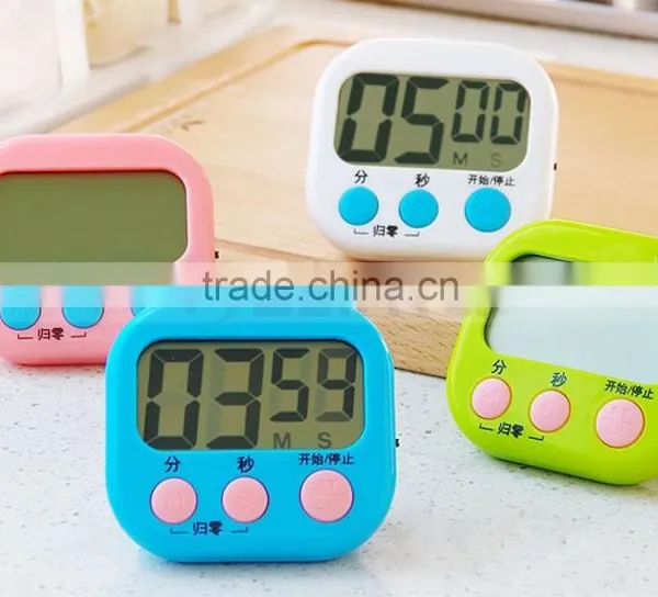 64.5*33.5mm Big Screen 4 Digits Multi Function Cooking Countdown Timer photo-6