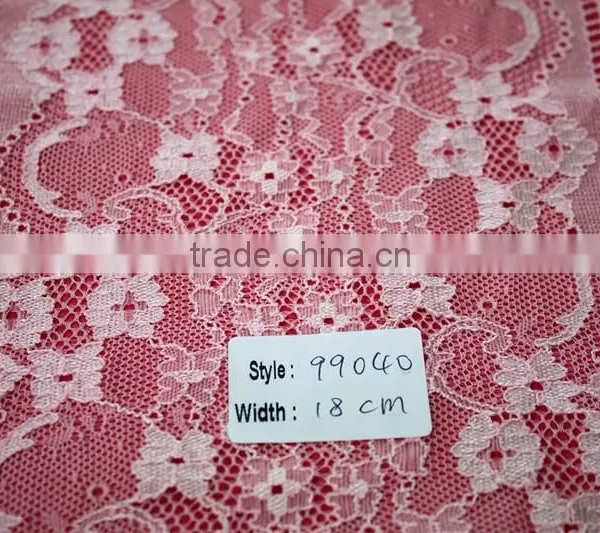 Wholesale Elegant Embroidery Jacquard Nylon Lace Fabric photo-4