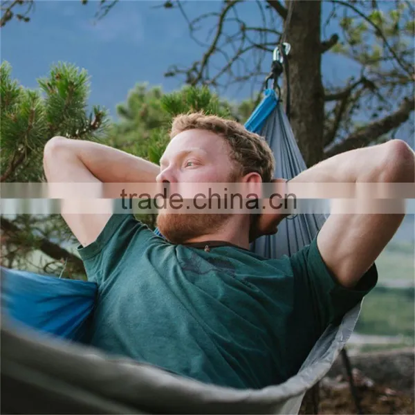 Hanging Parachute Fabric Folding Outdoor Sleeping Portable Nylon Hammock Quality Choice photo-5