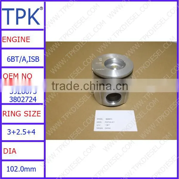 6BT Engine Parts Piston Kit 3928673 3802724 photo-4