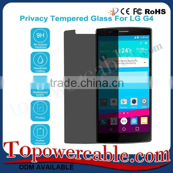 Anti-Spy Peeping Privacy Screen Protector For Lg G4 photo-3