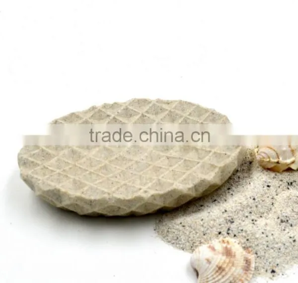 Pineapple Line Polyresin Sandstone Bathroom Accessories Set for Hotel and Home photo-4