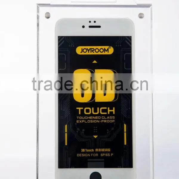 Joyroom Anti Explosion Tempered Glass 3D Screen Protective Film For IPhone 6Plus Transparent Frame Package MT-5457 photo-5