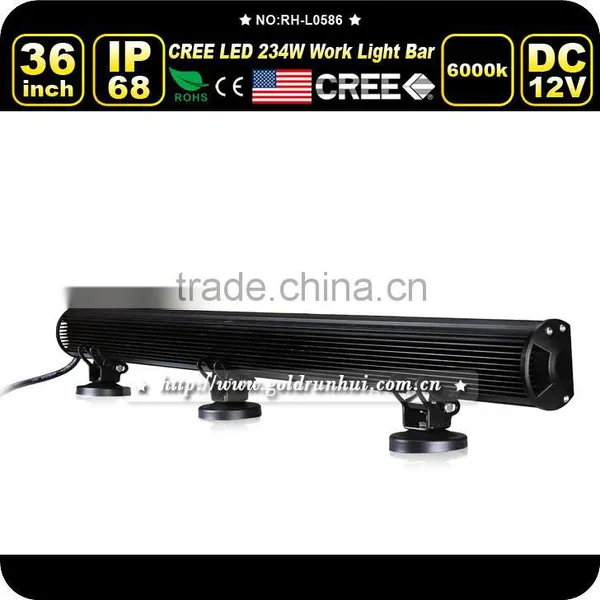 Goldrunhui RH-L0586 234W Led Light Bar, 4x4 White Led Light Bar for Offroad Use photo-2