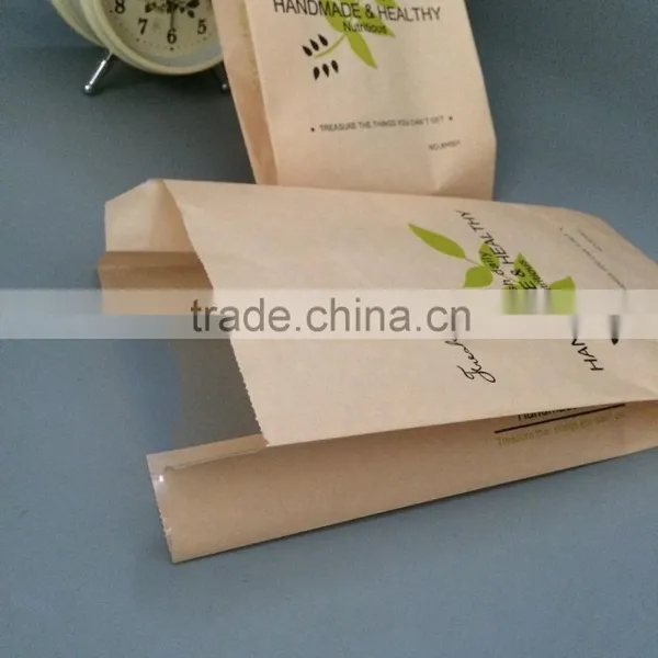 Food Packing Kraft Paper Sandwich Bag/ Paper Bread Bag