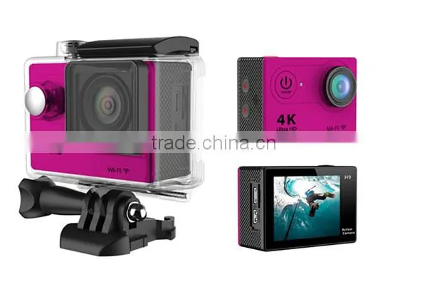 H9 HD 4k Sports DV Camera Mini 170 Degree Wide Angle Waterproof Camera With Wifi photo-4