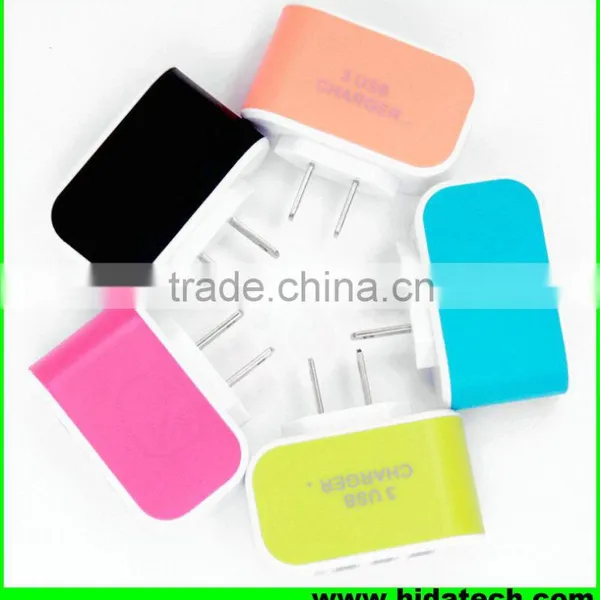 Wholesale Usb Multi Wall Charger 3 Usb Charger for Mobile Phone Tablet pc photo-6