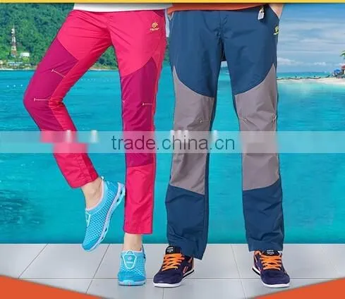 2015 Spring and Summer New Design Quick-dry Men in Women's Trousers Hikers Climbing Jogger Pants photo-3