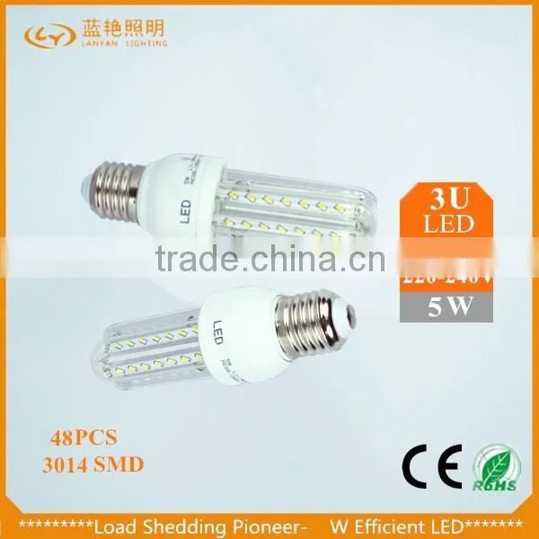 Energy Saving Plastic Tip Shade LED CFL Full Spiral Bulb