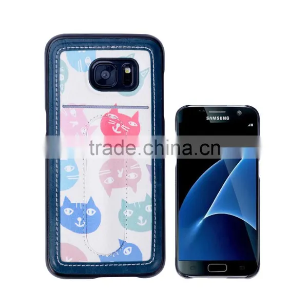 Unique Printing Smart Phone Back Case for Samsung Galaxy S7 With Stand Function photo-3