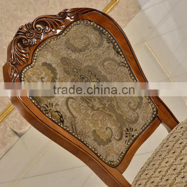Best Seeling Carved Wood Chair Wood Dining Chair photo-5