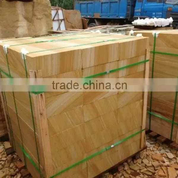 Chinese Cheap Yellow Sandstone Prices photo-3
