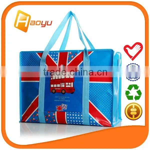 Promotional China pp Woven Zipper Bag for 2015 New Products