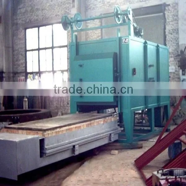 Bogie Hearth Vacuum Gas Nitriding Natural Gas Furnace photo-2