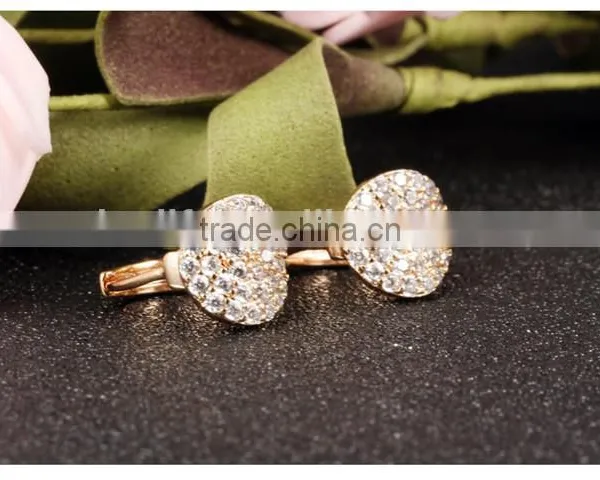 2016 Fashion Earring Hot-sell Gold Earrings Crystal photo-2