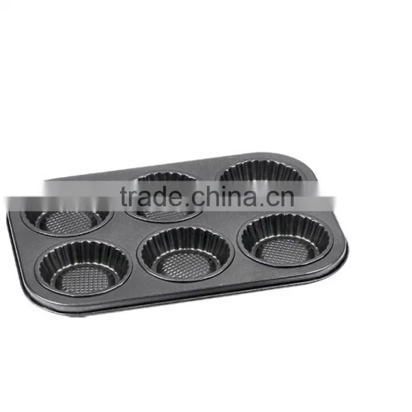 Bakeware Carbon Steel Cake Pans of Muffin Pan With 6 Cups photo-5